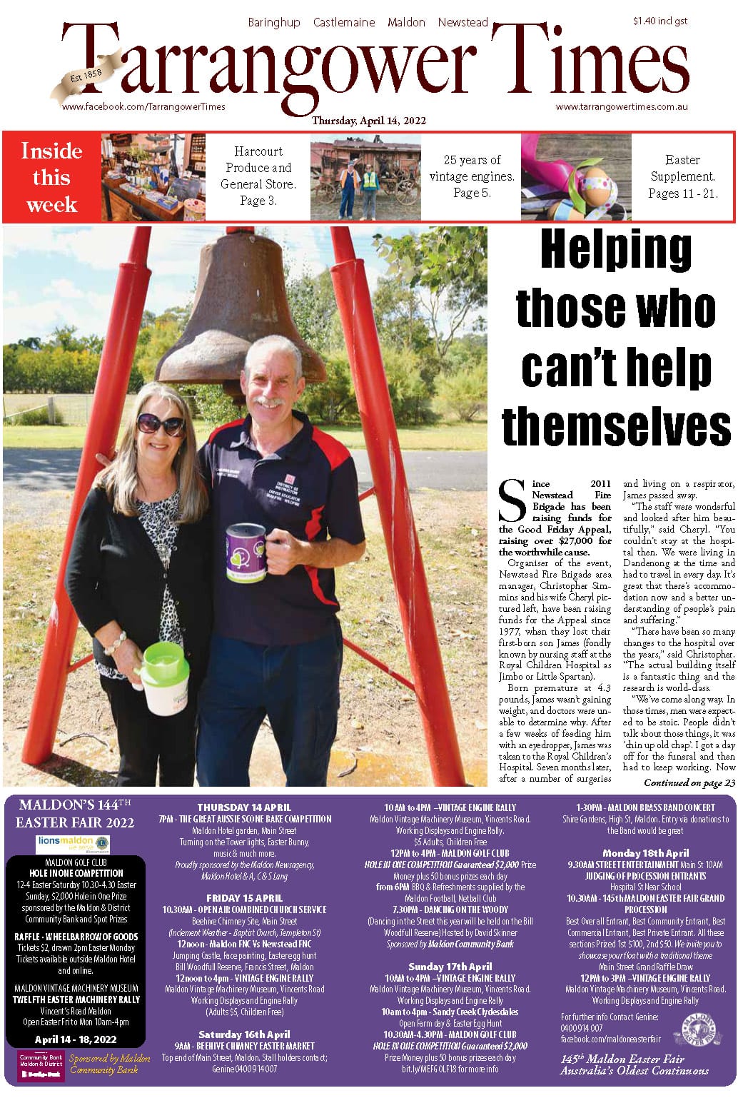 Tarrangower Times 14 April 2022