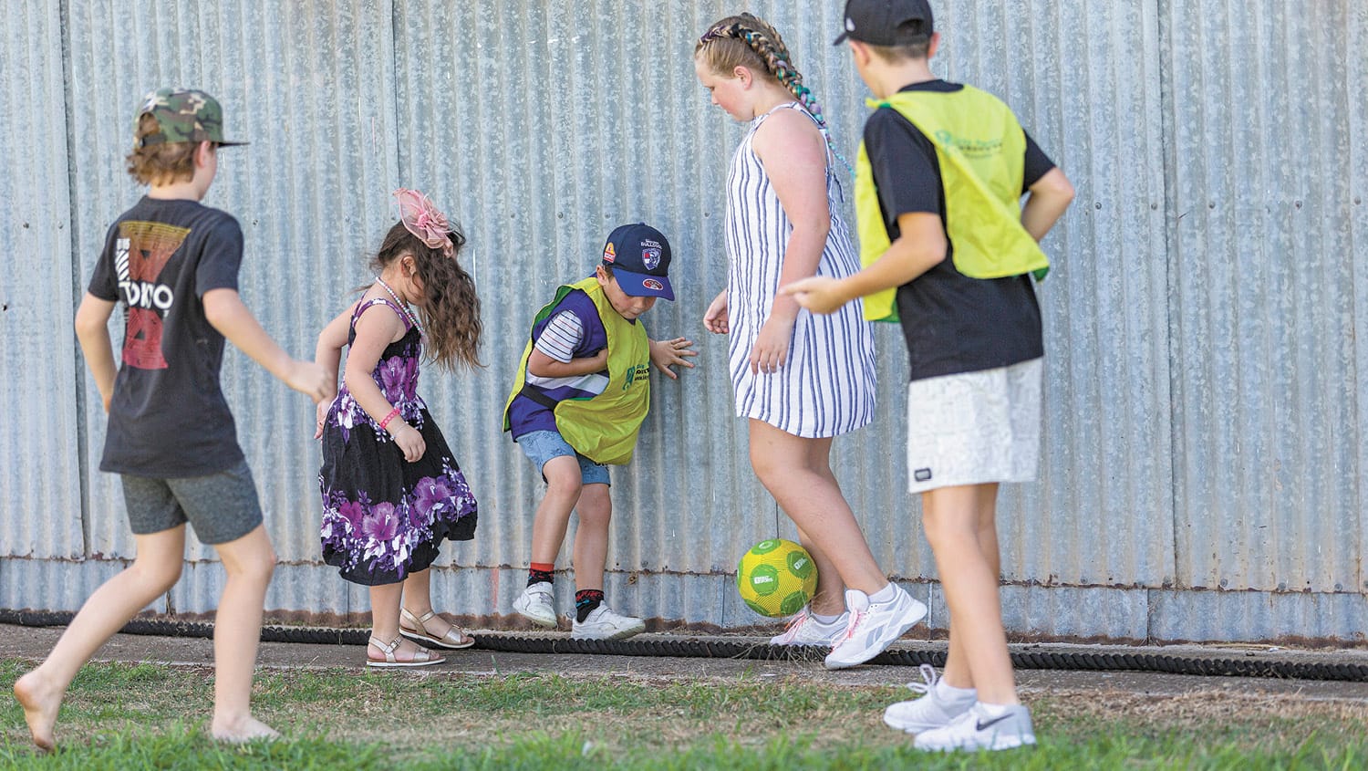Kids having fun