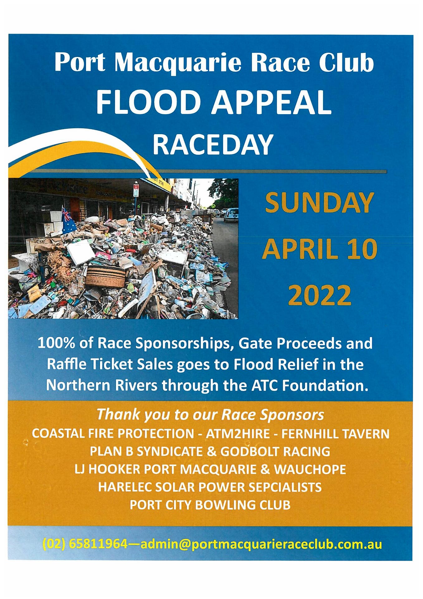 Flood appeal flyer