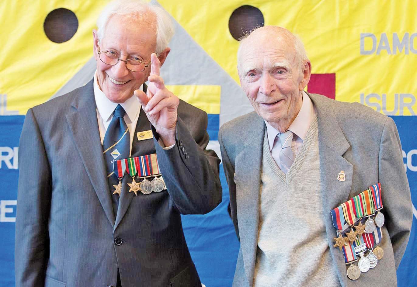 Max Caldwell and Les Cook