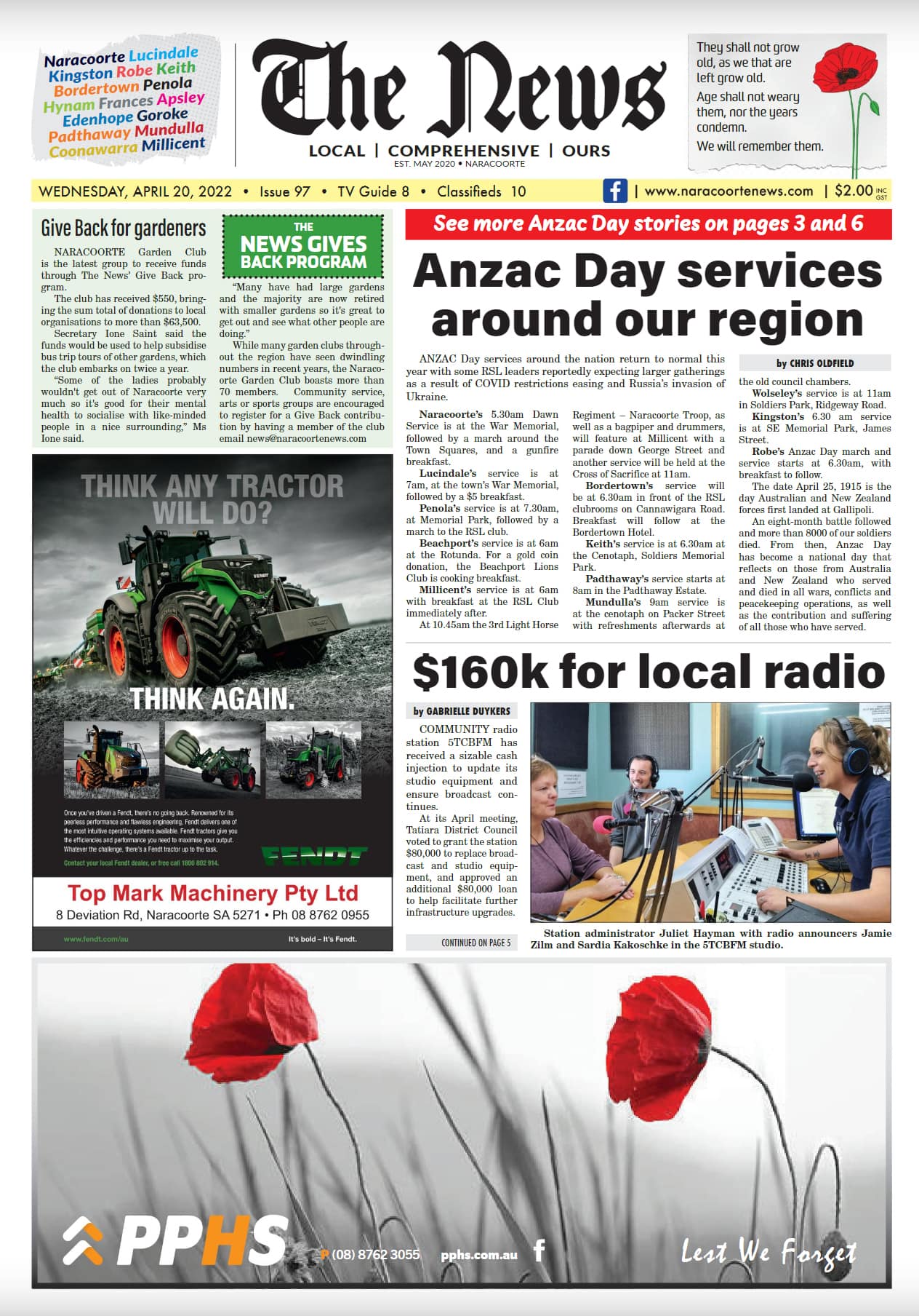 Naracoorte Community News 20 April 2022
