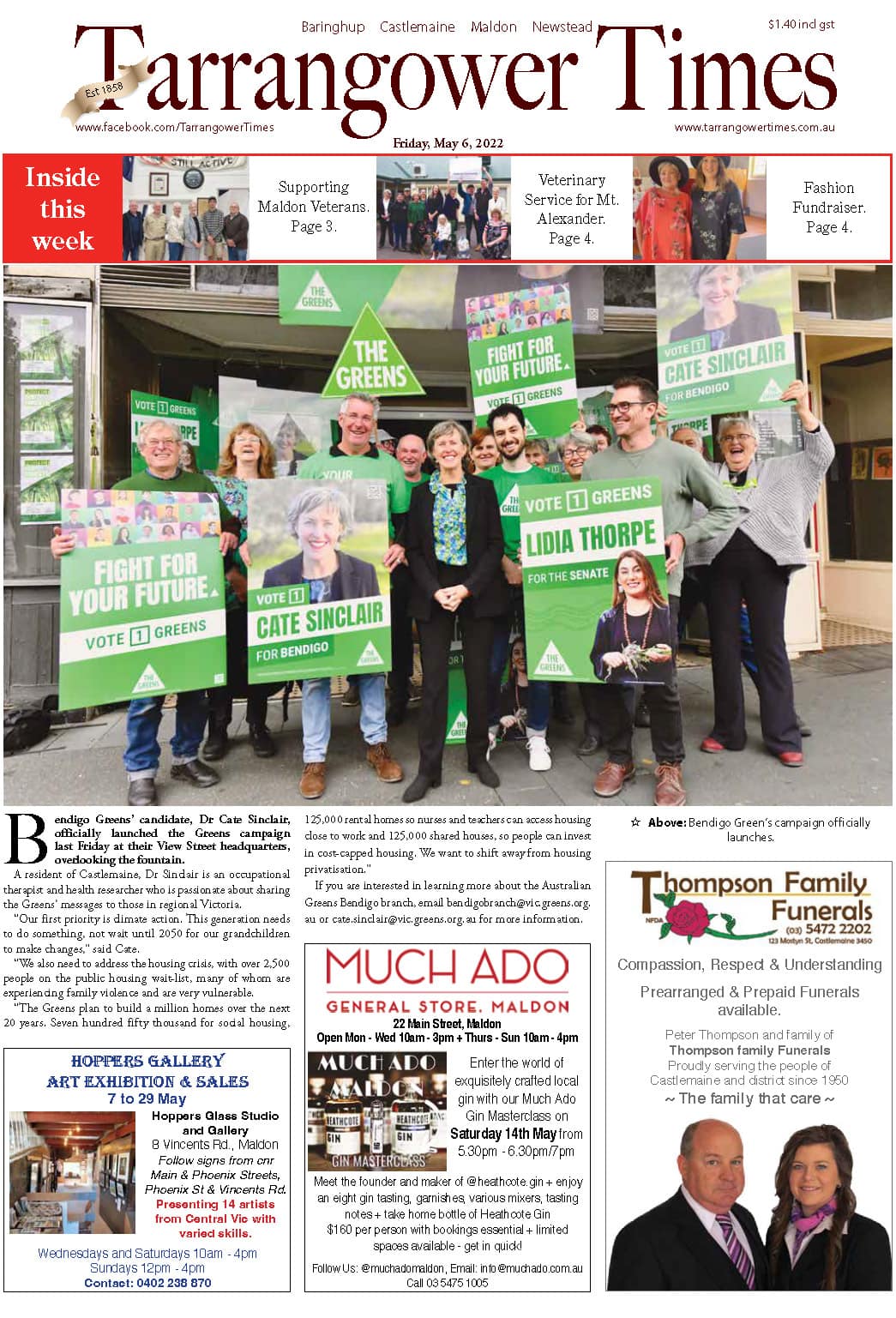 Tarrangower Times 6 May 2022