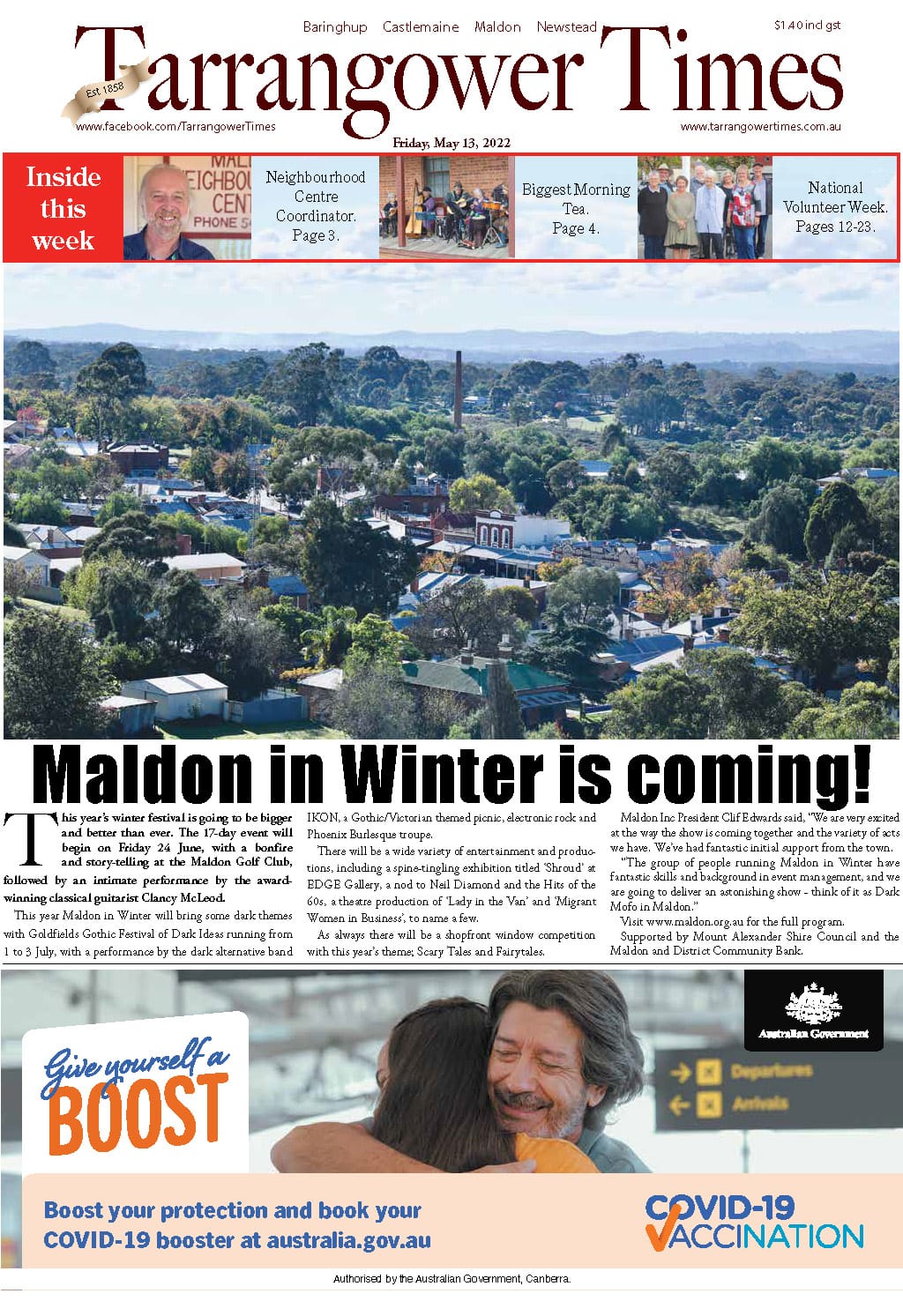 Tarrangower Times 13 May 2022