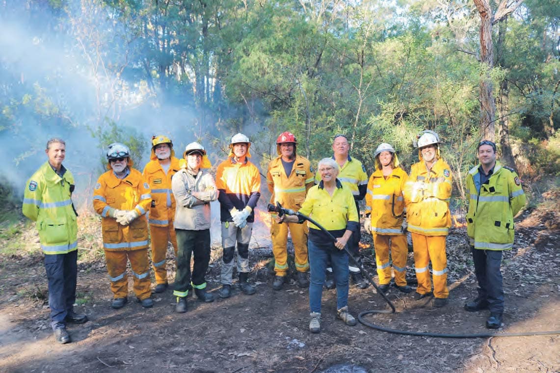 Cultural burn team