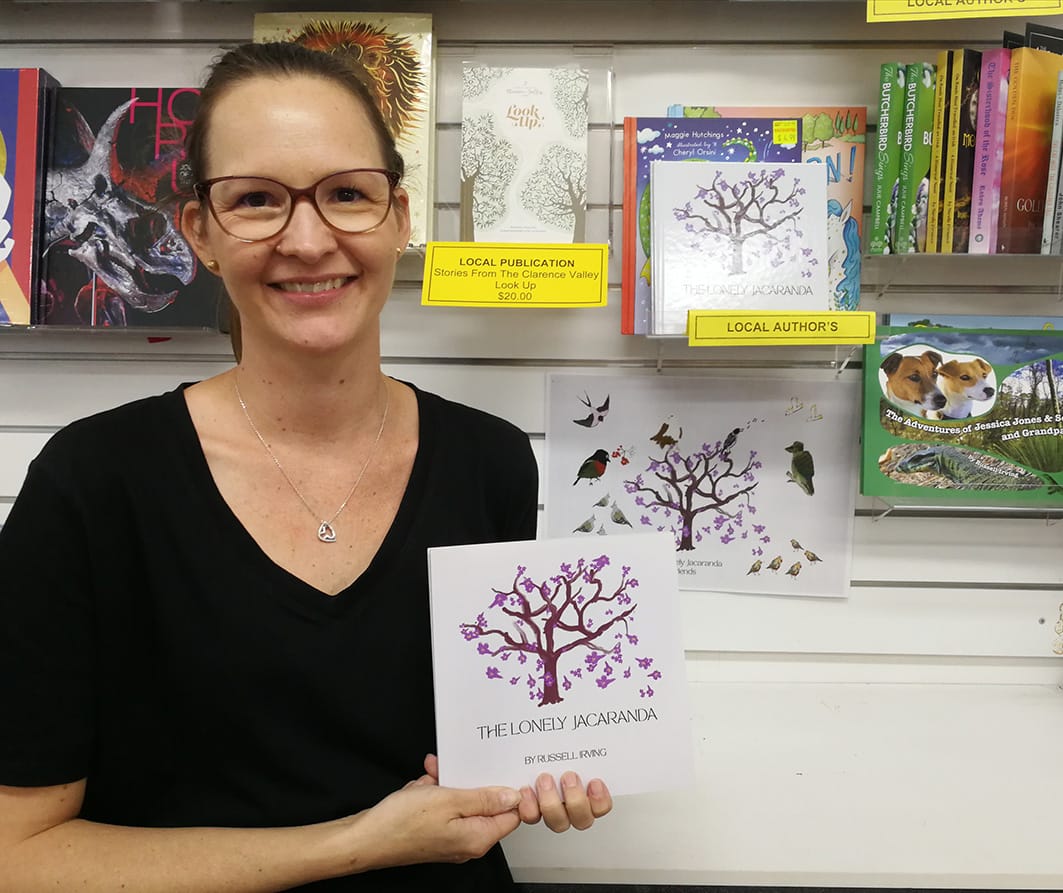 Jess and the Jacaranda book