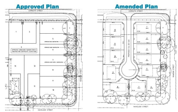 Subdivision plan