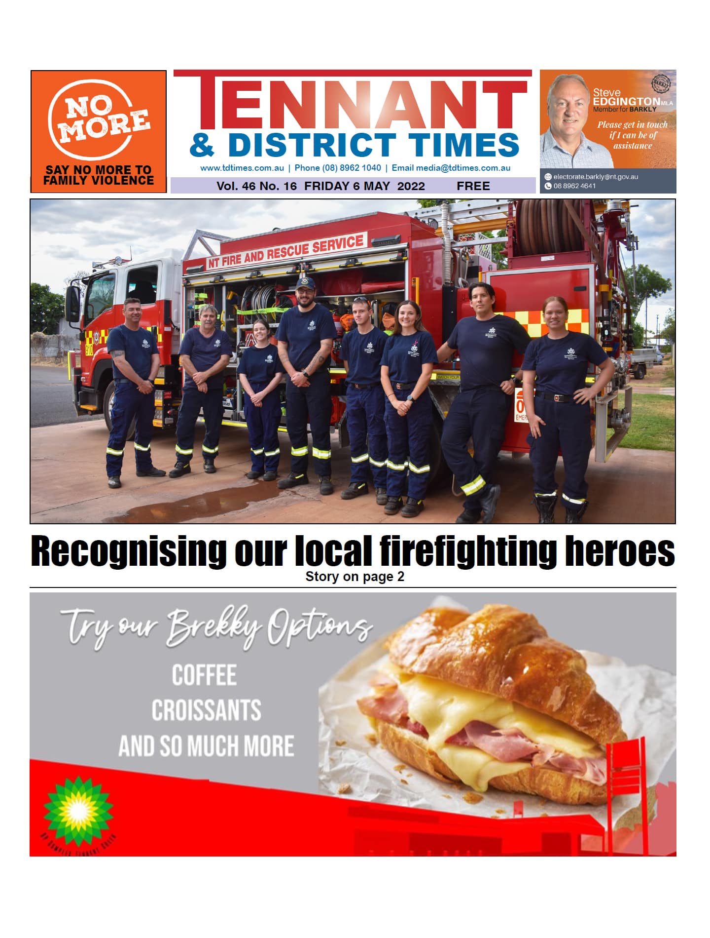 Tennant & District Times 6 May 2022