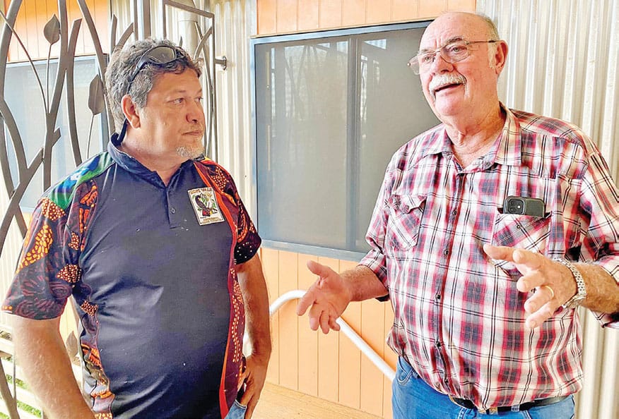 Warren Entsch and Jason Woibo
