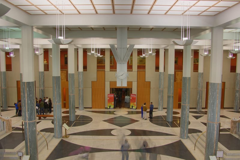 Parliament House foyer