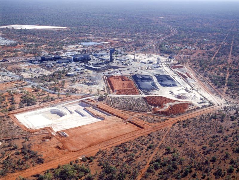 Copper mining at Cobar