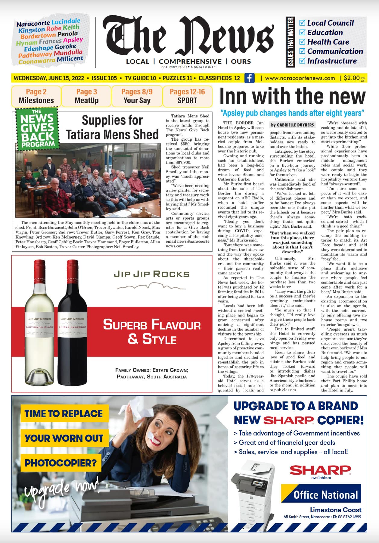Naracoorte Community News 15 June 2022