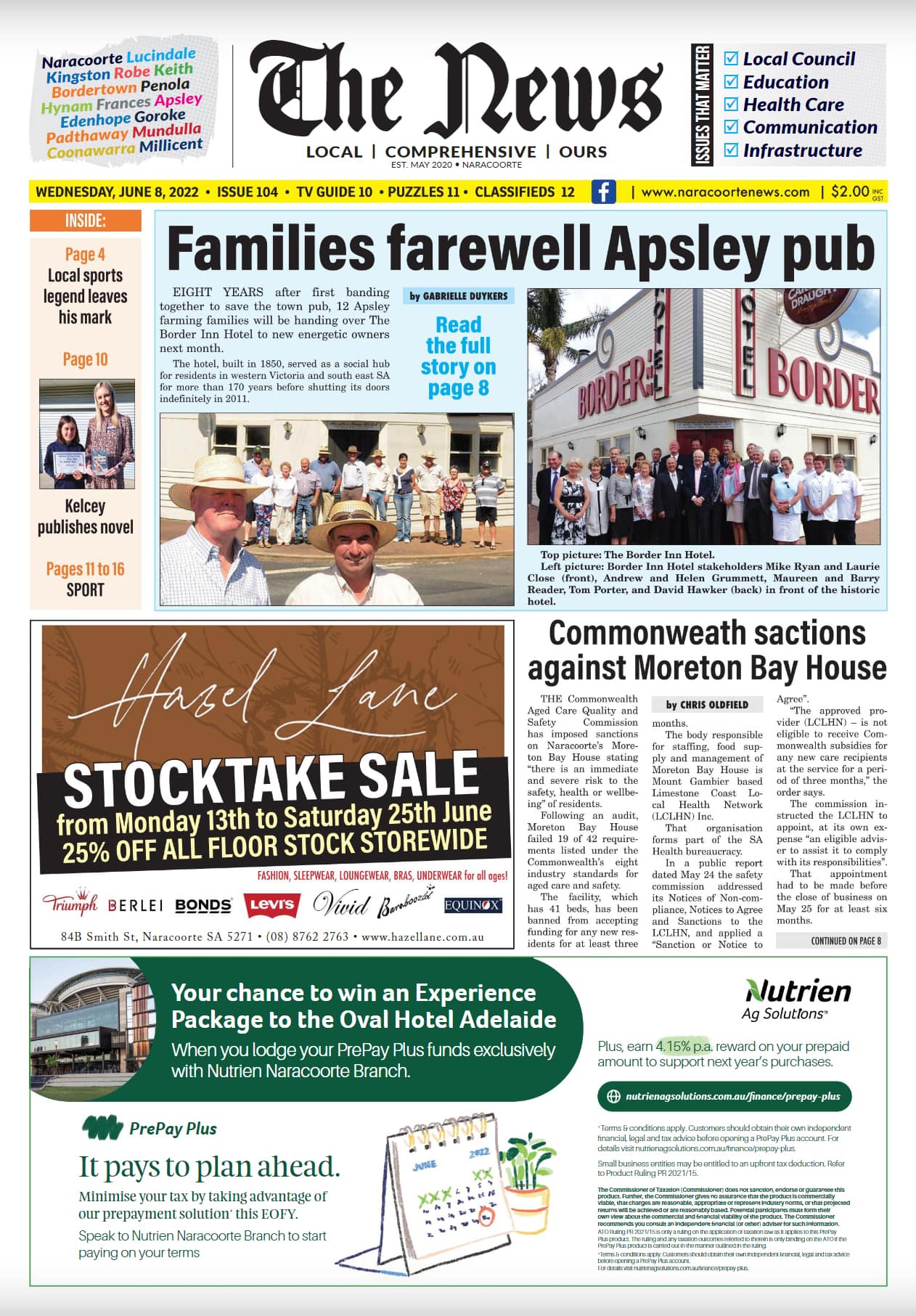 Naracoorte Community News 8 June 2022