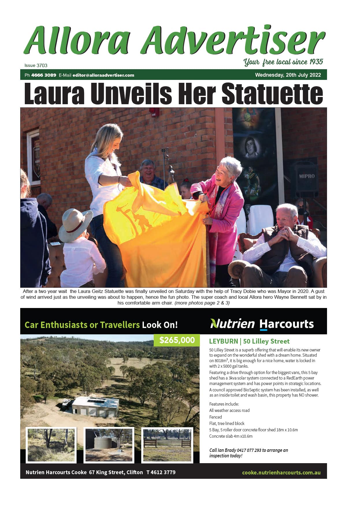 Allora Advertiser 20 July 2022