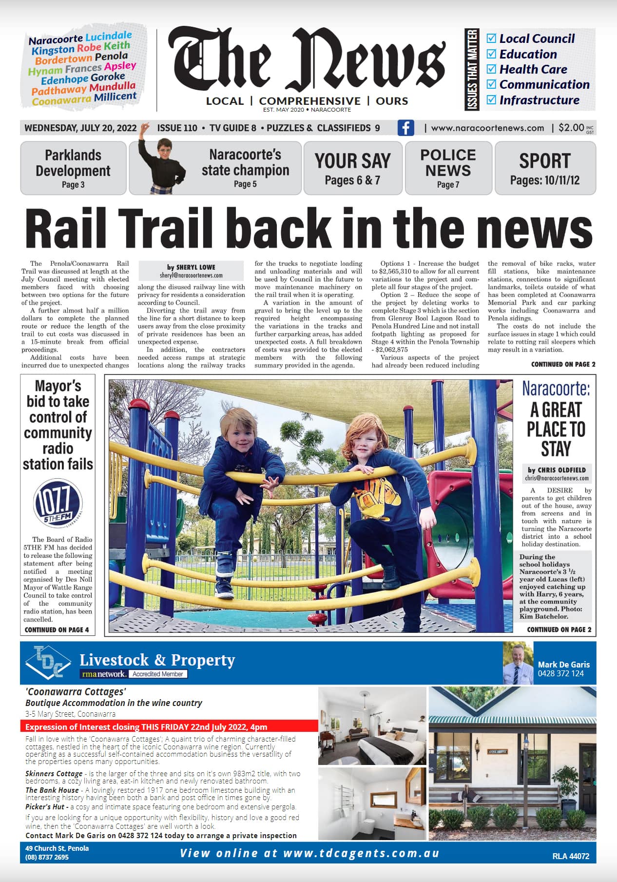 Naracoorte Community News 20 July 2022