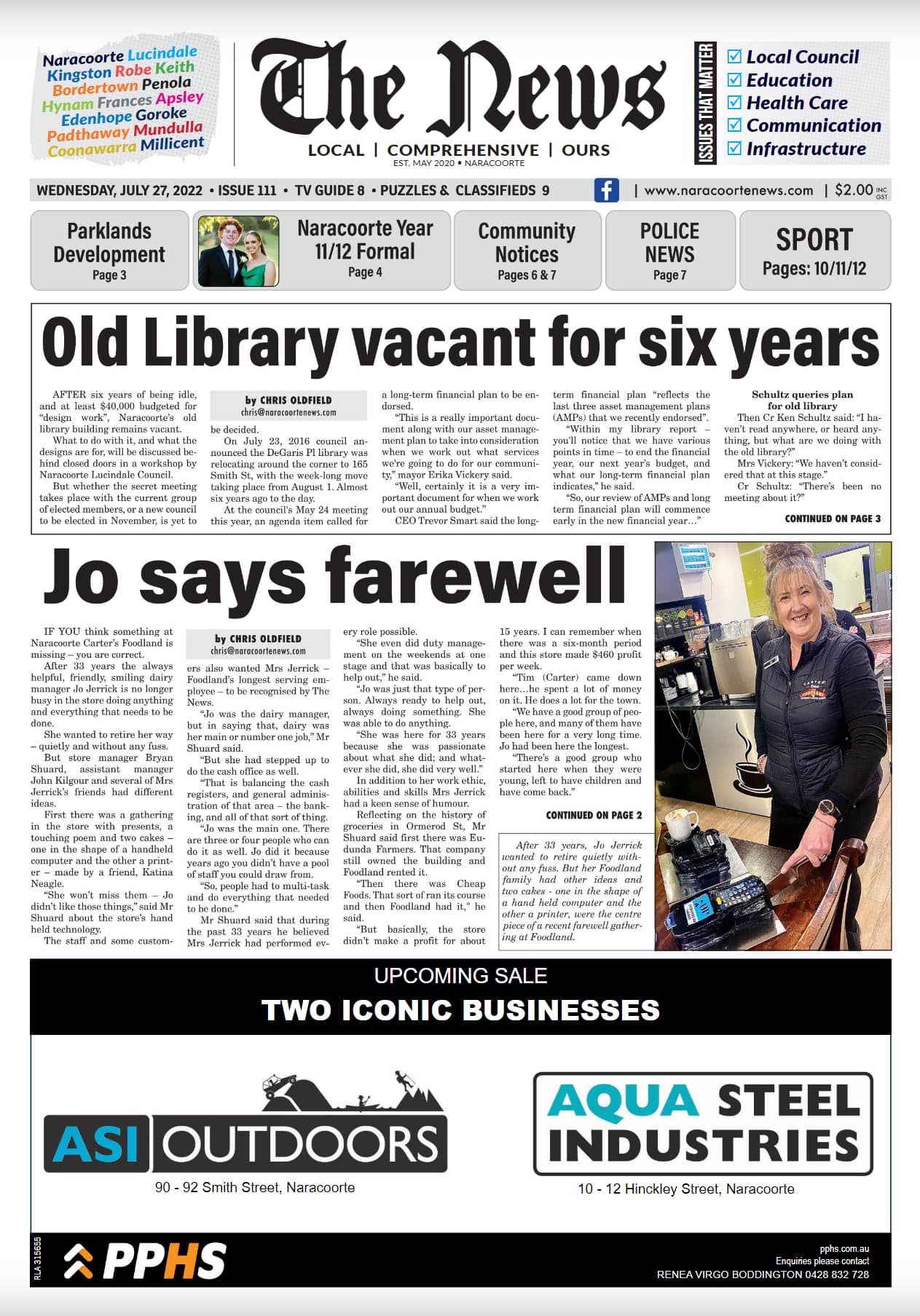 Naracoorte Community News 27 July 2022