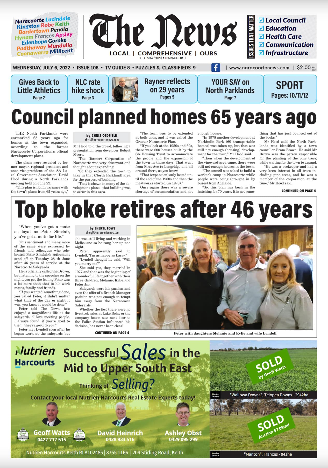 Naracoorte Community News 6 July 2022