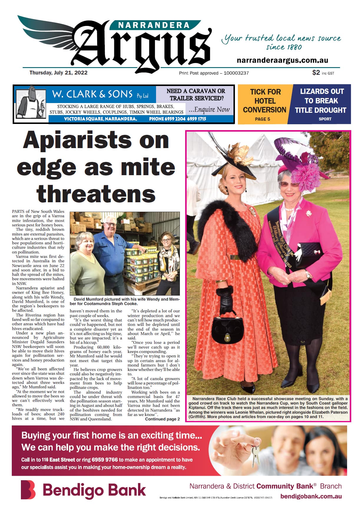 Narrandera Argus 21 July 2022