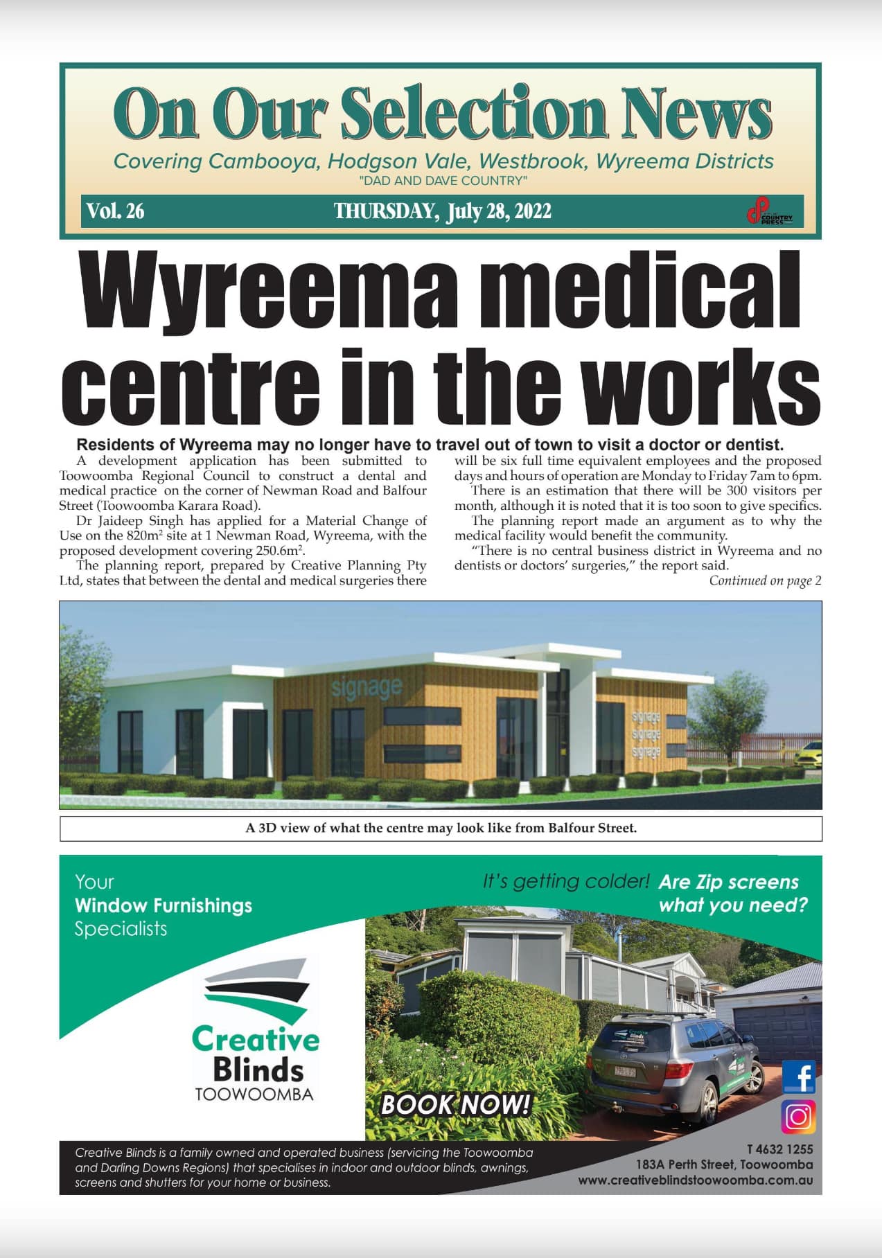 On Our Selection News 28 July 2022