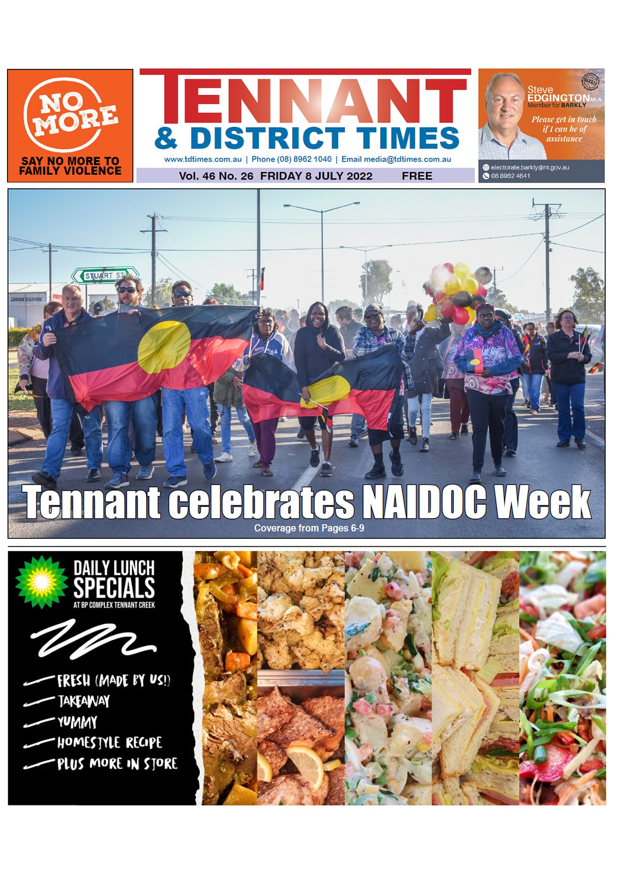 Tennant & District Times 8 July 2022