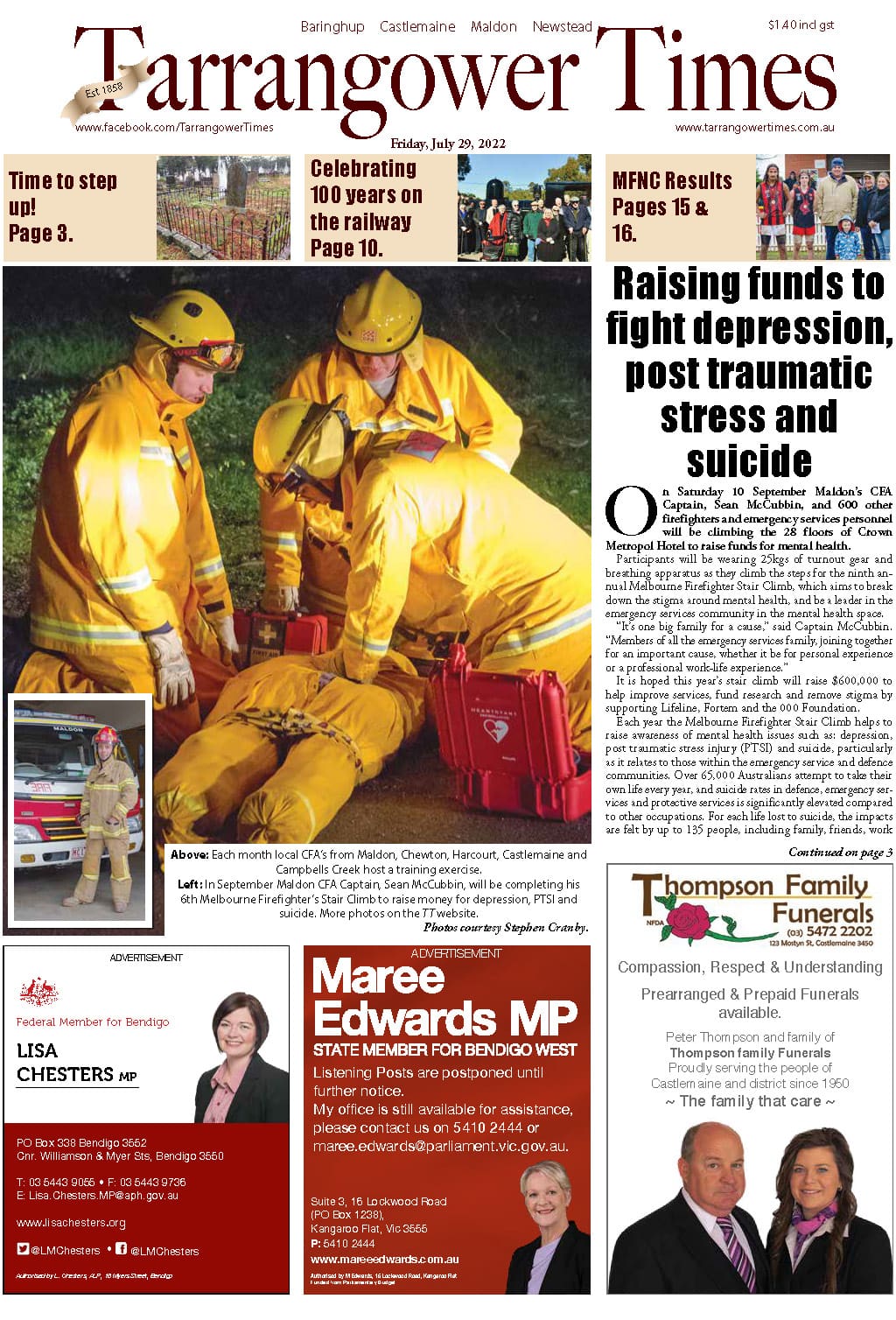 Tarrangower Times 29 July 2022