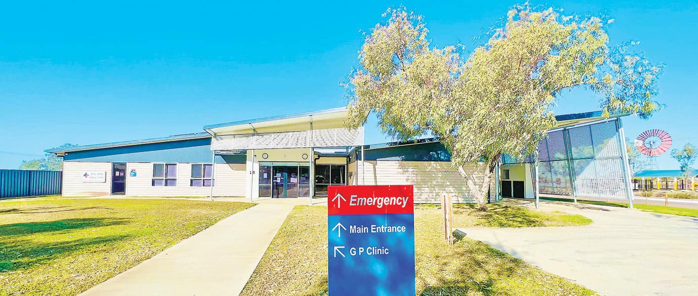 This state-of-the-art health facility in Julia Creek is not meeting its full potential due to the lack of a permanent GP or senior medical officer. McKinlay Shire Council is trying hard to attract a new doctor.