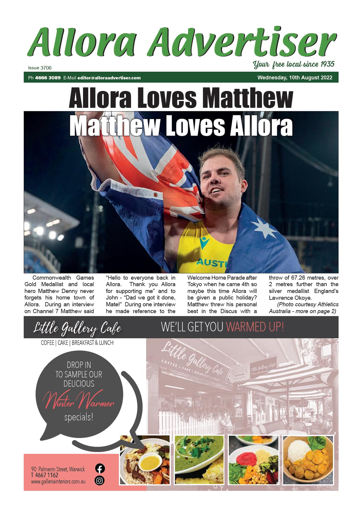 Allora Advertiser 10 August 2022