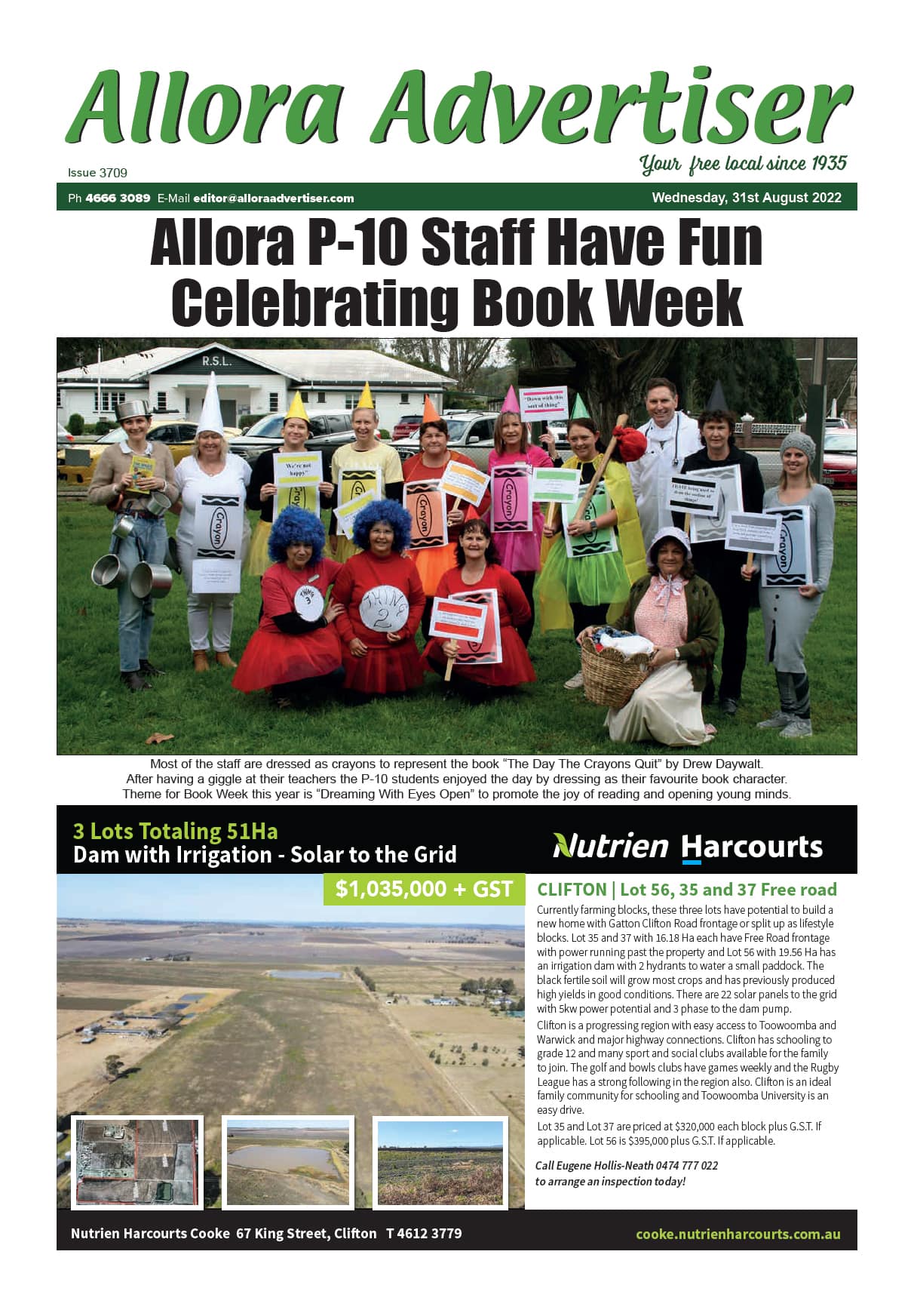 Allora Advertiser 31 August 2022