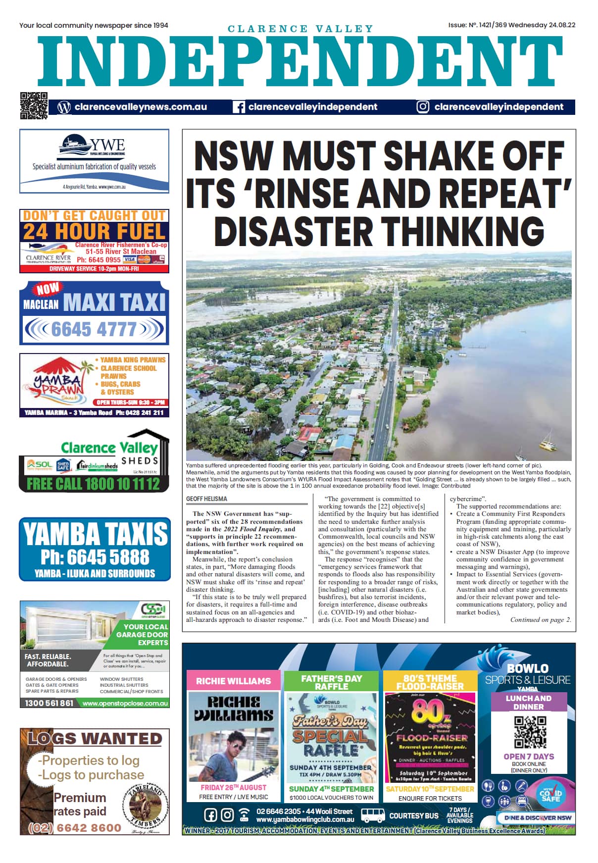 Clarence Valley Independent 24 August 2022