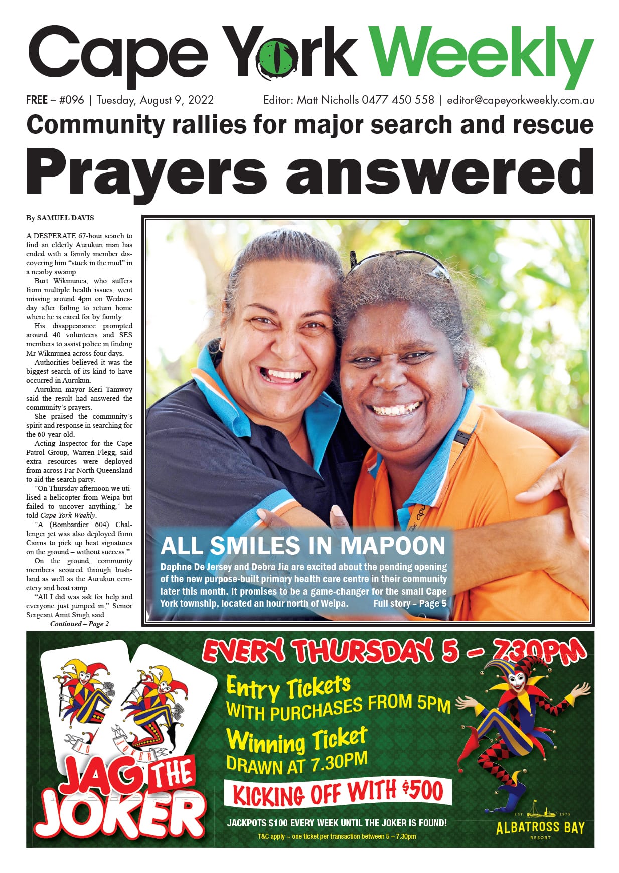 Cape York Weekly 9 August 2022