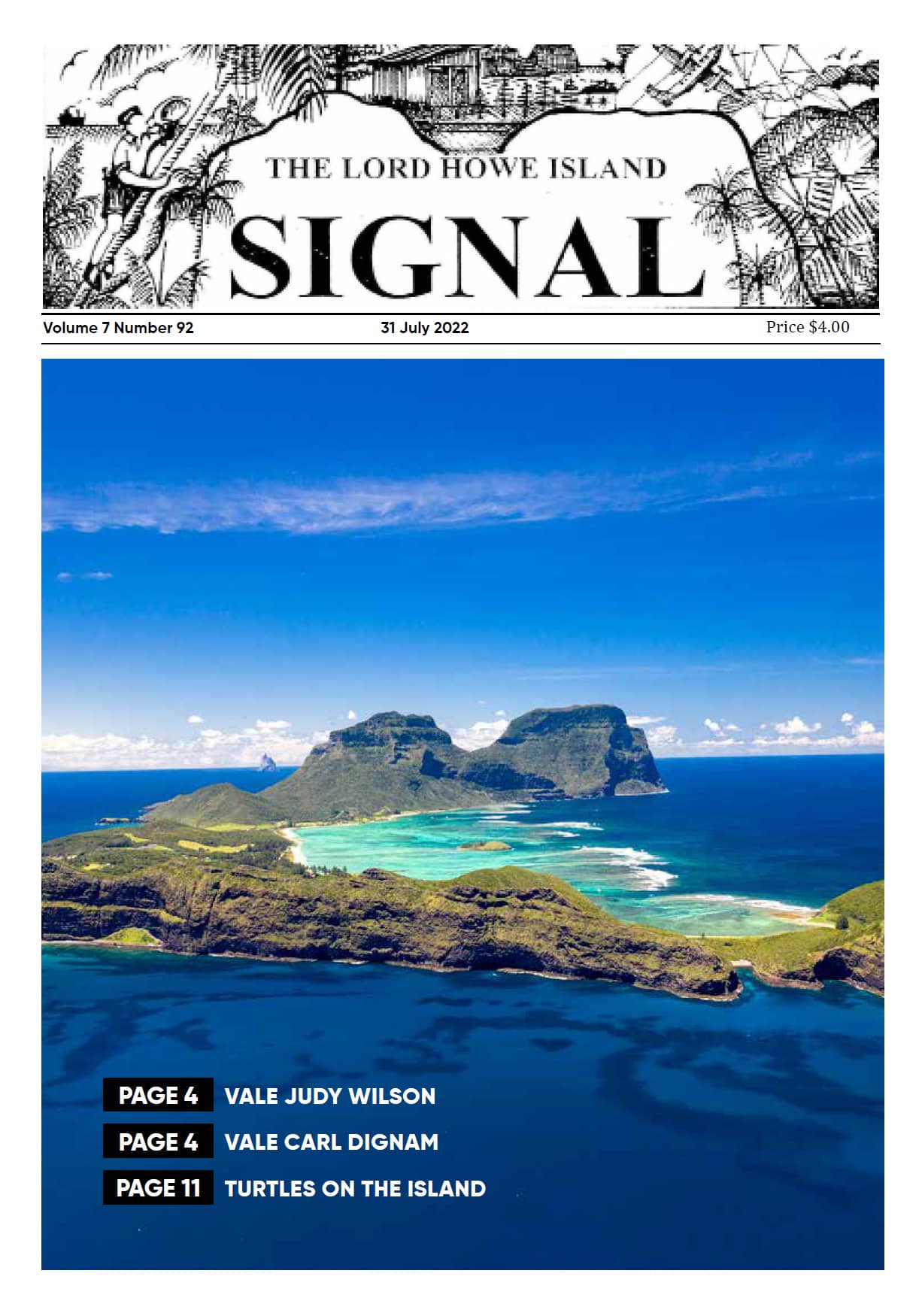 The Lord Howe Island Signal 31 July 2022