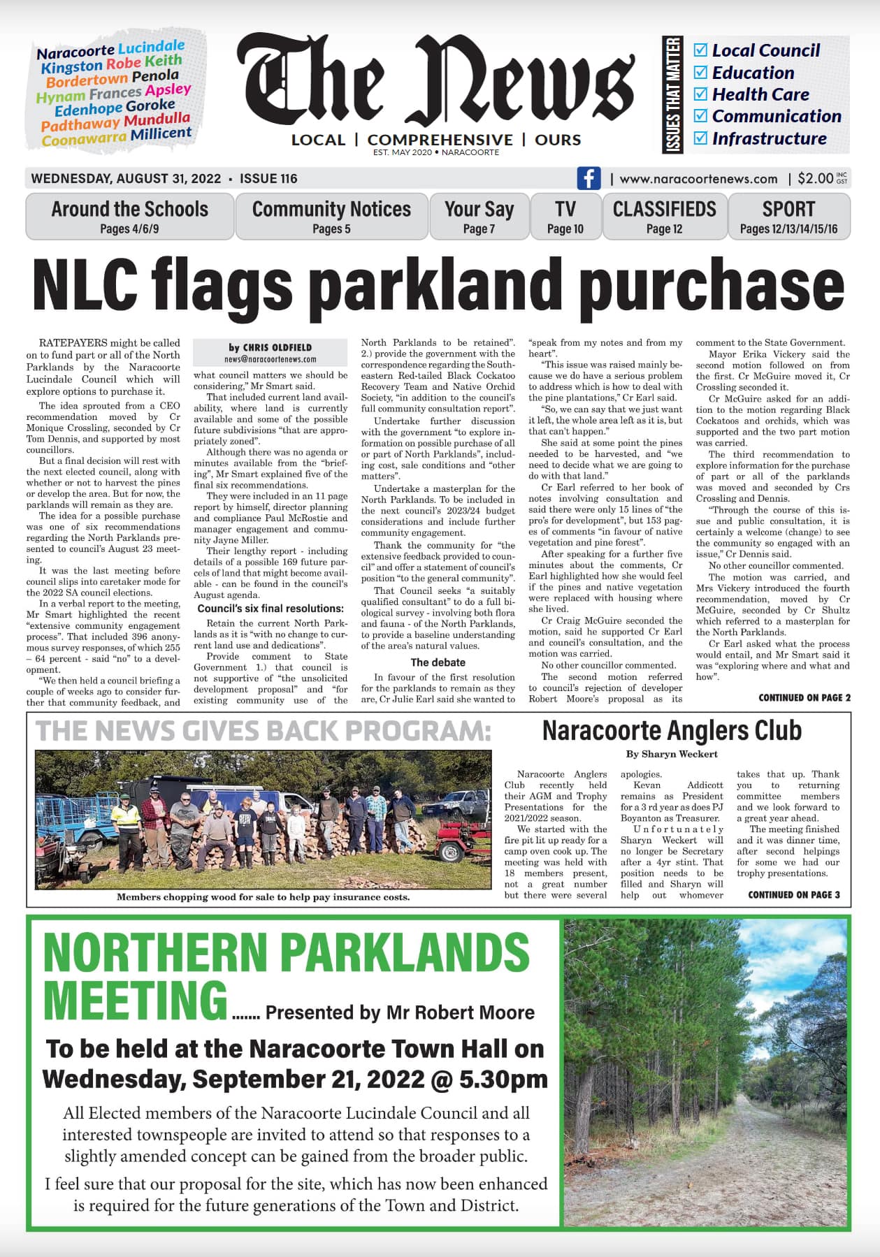 Naracoorte Community News 31 August 2022