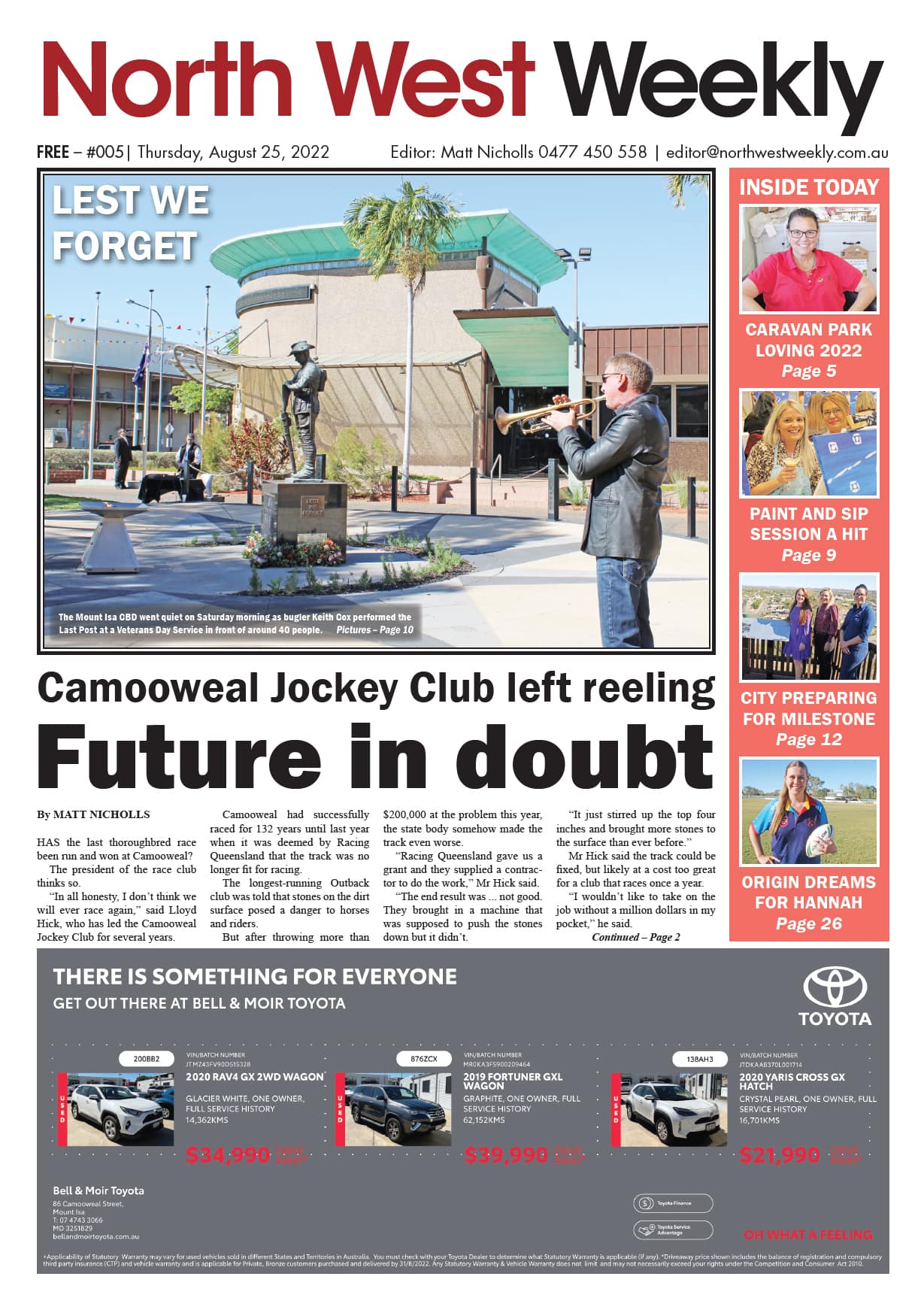 NorthWest Weekly 25 August 2022