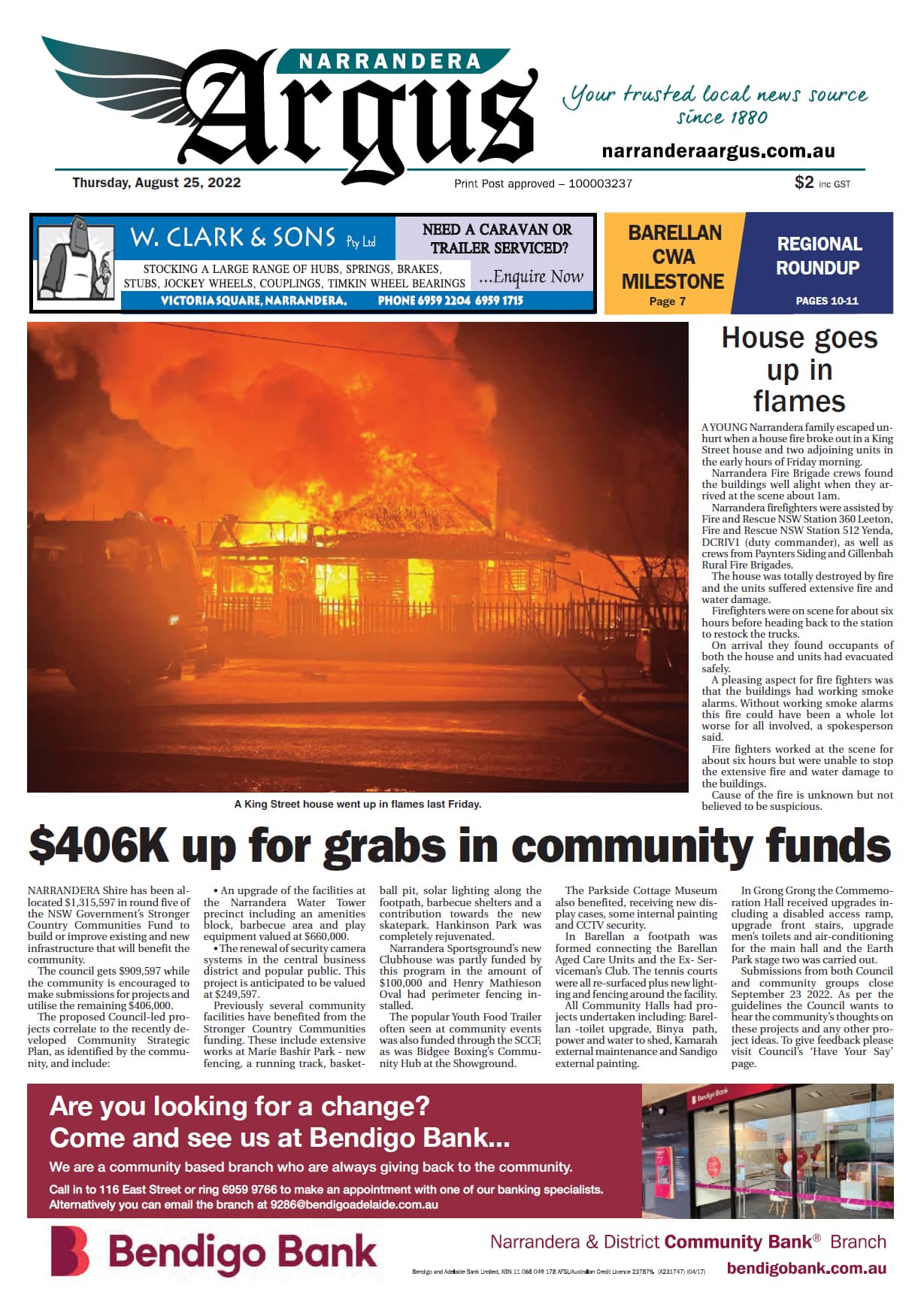 Narrandera Argus 25 August 2022