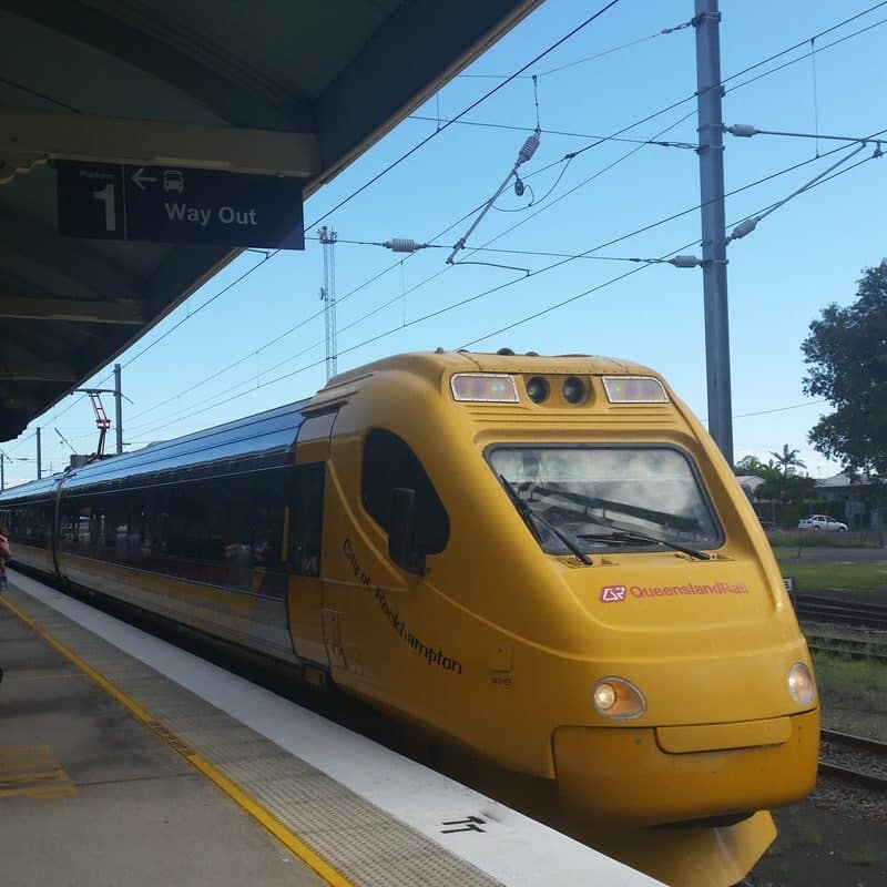 City of Maryborough tilt train
