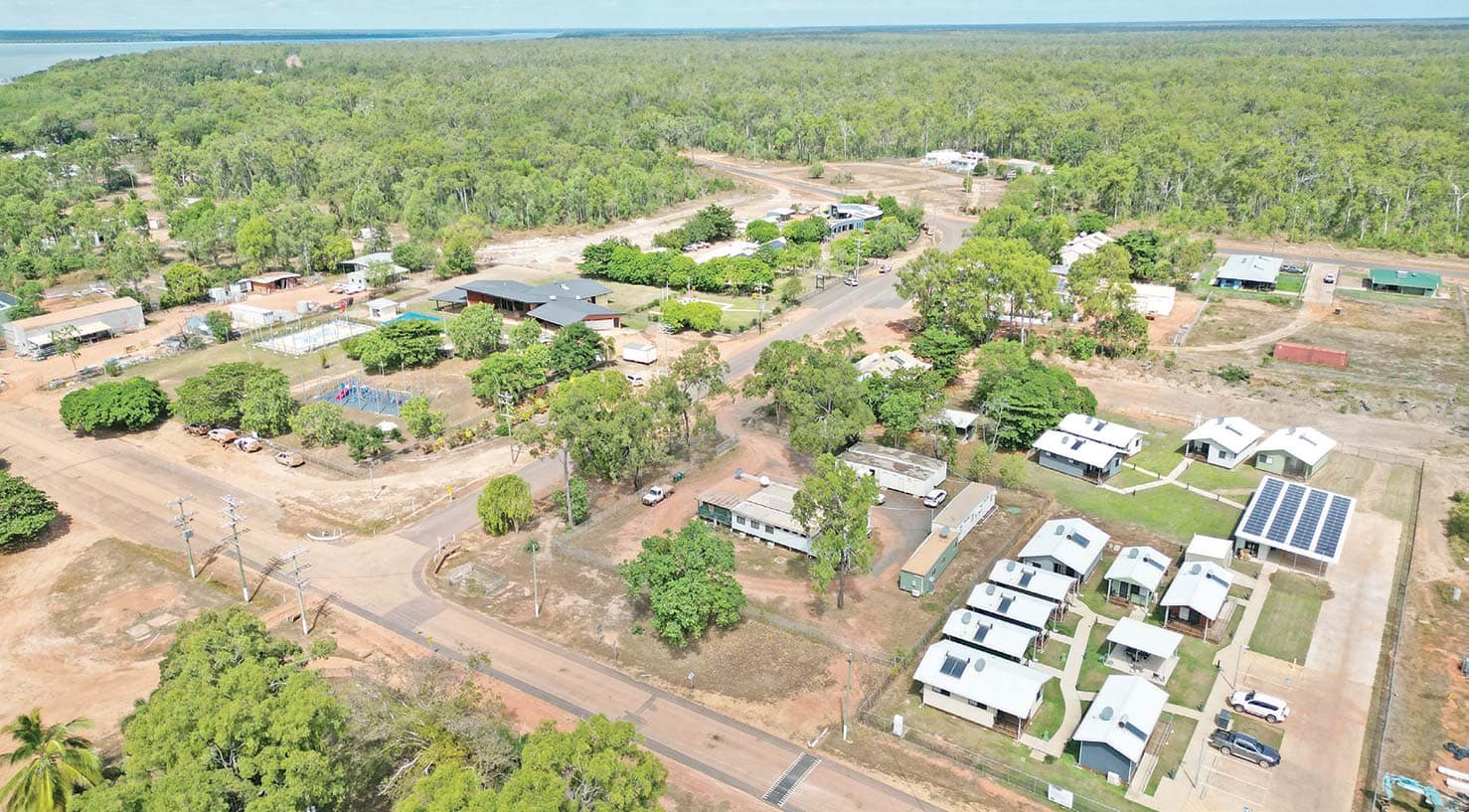 The population of Mapoon has grown in recent years and the new Primary Health Care Centre is a step towards matching that growth