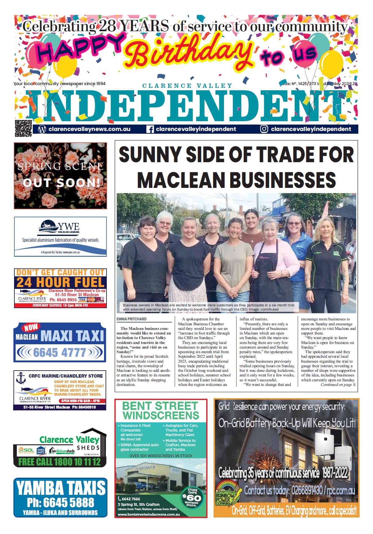 Clarence Valley Independent 21 September 2022