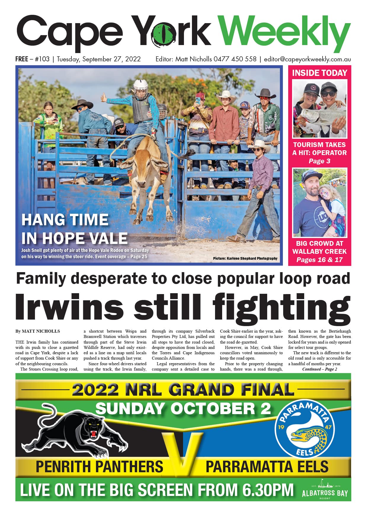 Cape York Weekly 27 September 2022