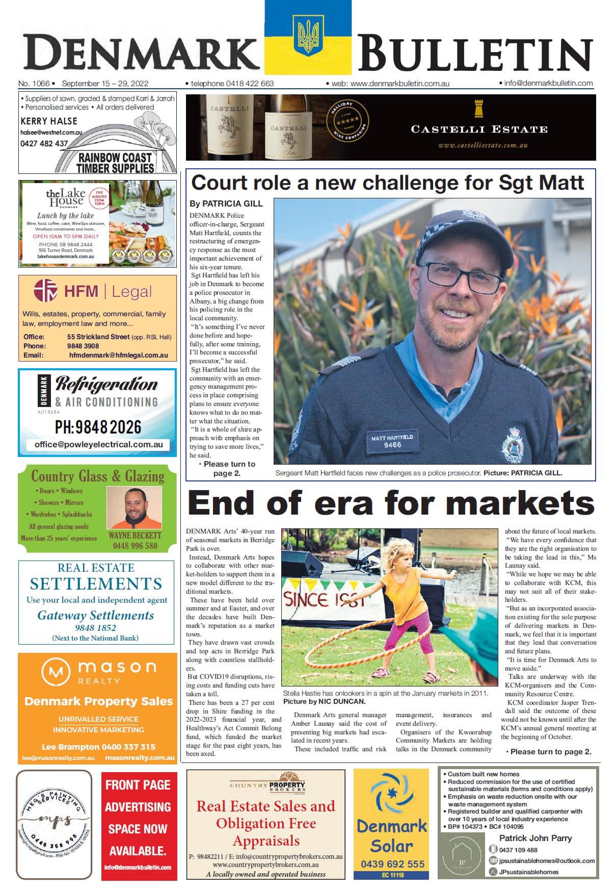 Denmark Bulletin 15 September 2022