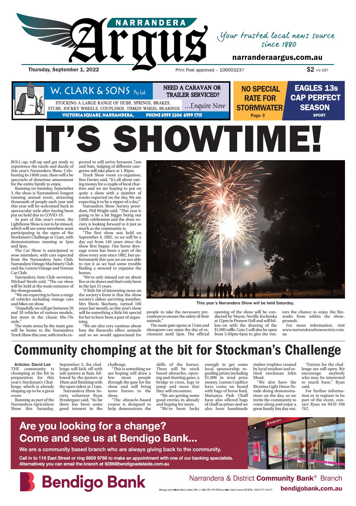 Narrandera Argus 1 September 2022