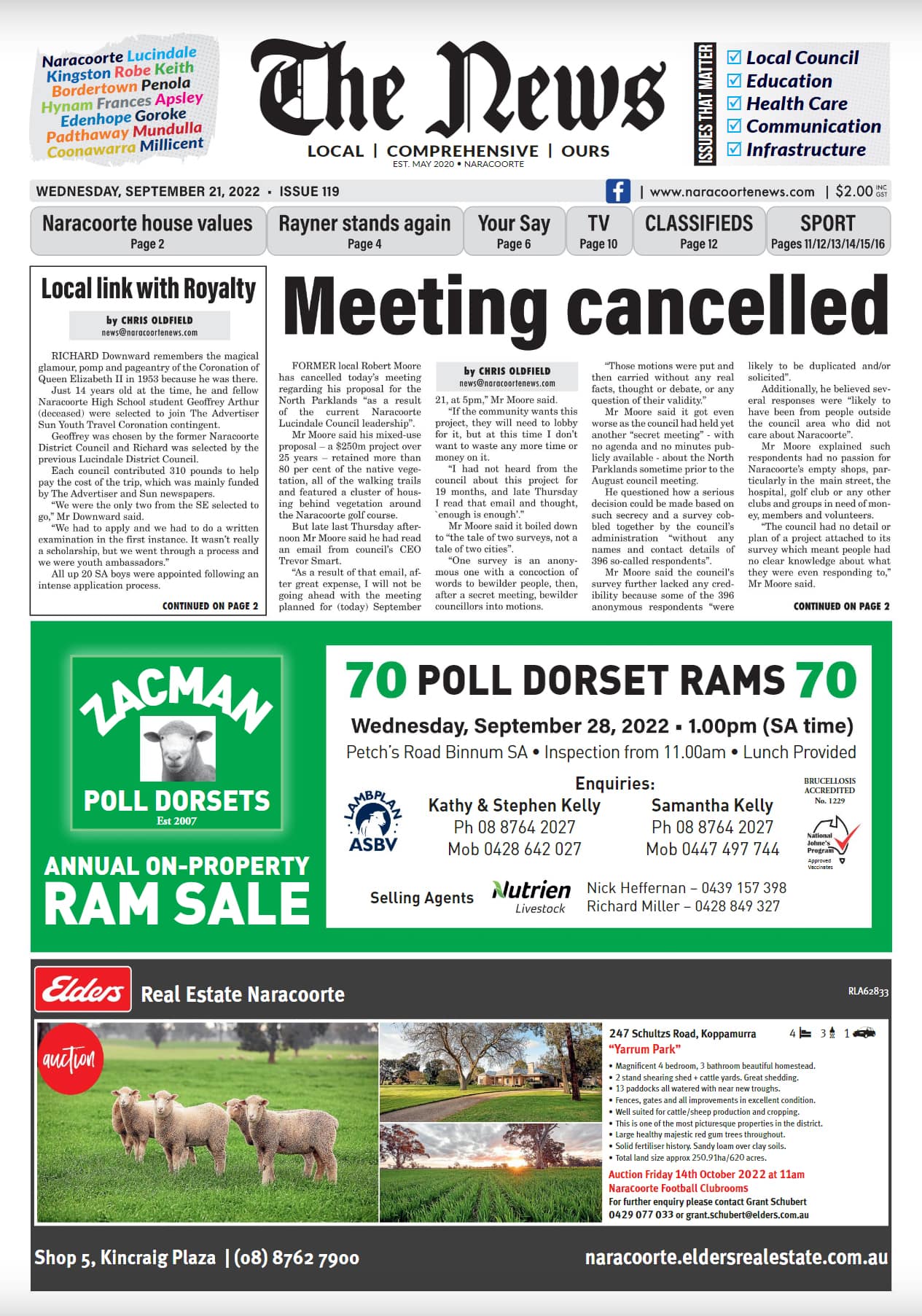 Naracoorte Community News 21 September 2022