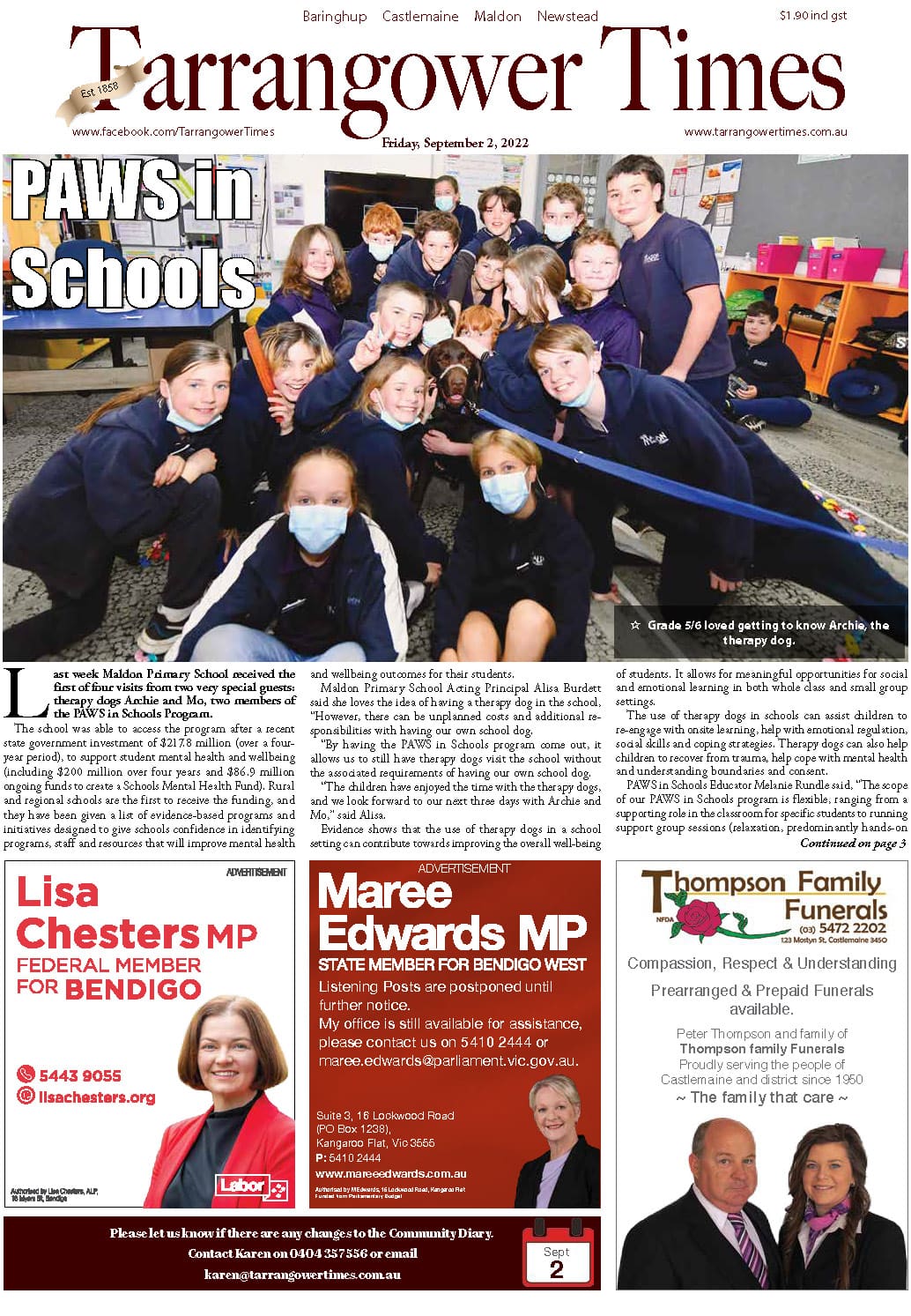 Tarrangower Times 2 September 2022