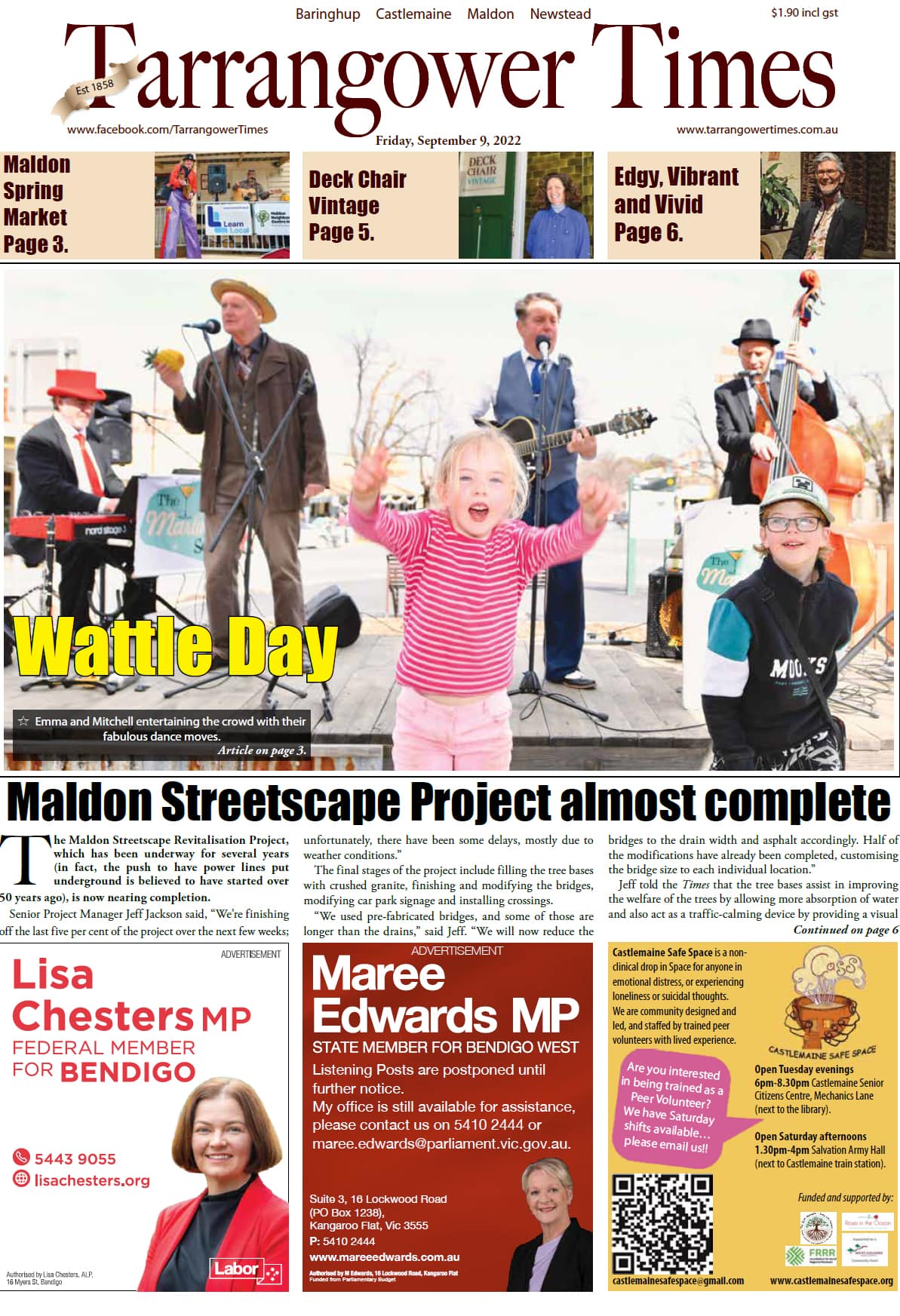 Tarrangower Times 9 September 2022
