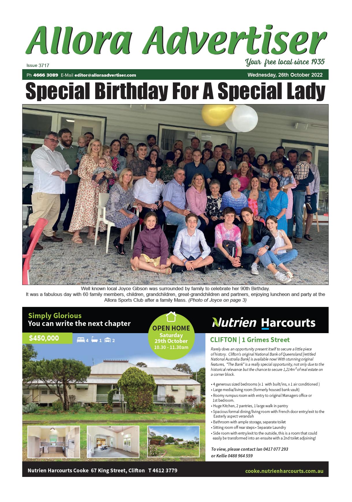 Allora Advertiser 26 October 2022