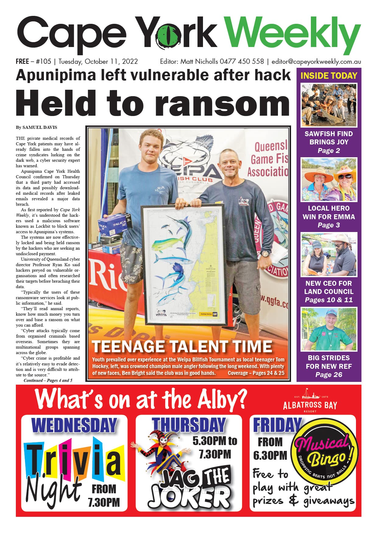 Cape York Weekly 11 October 2022