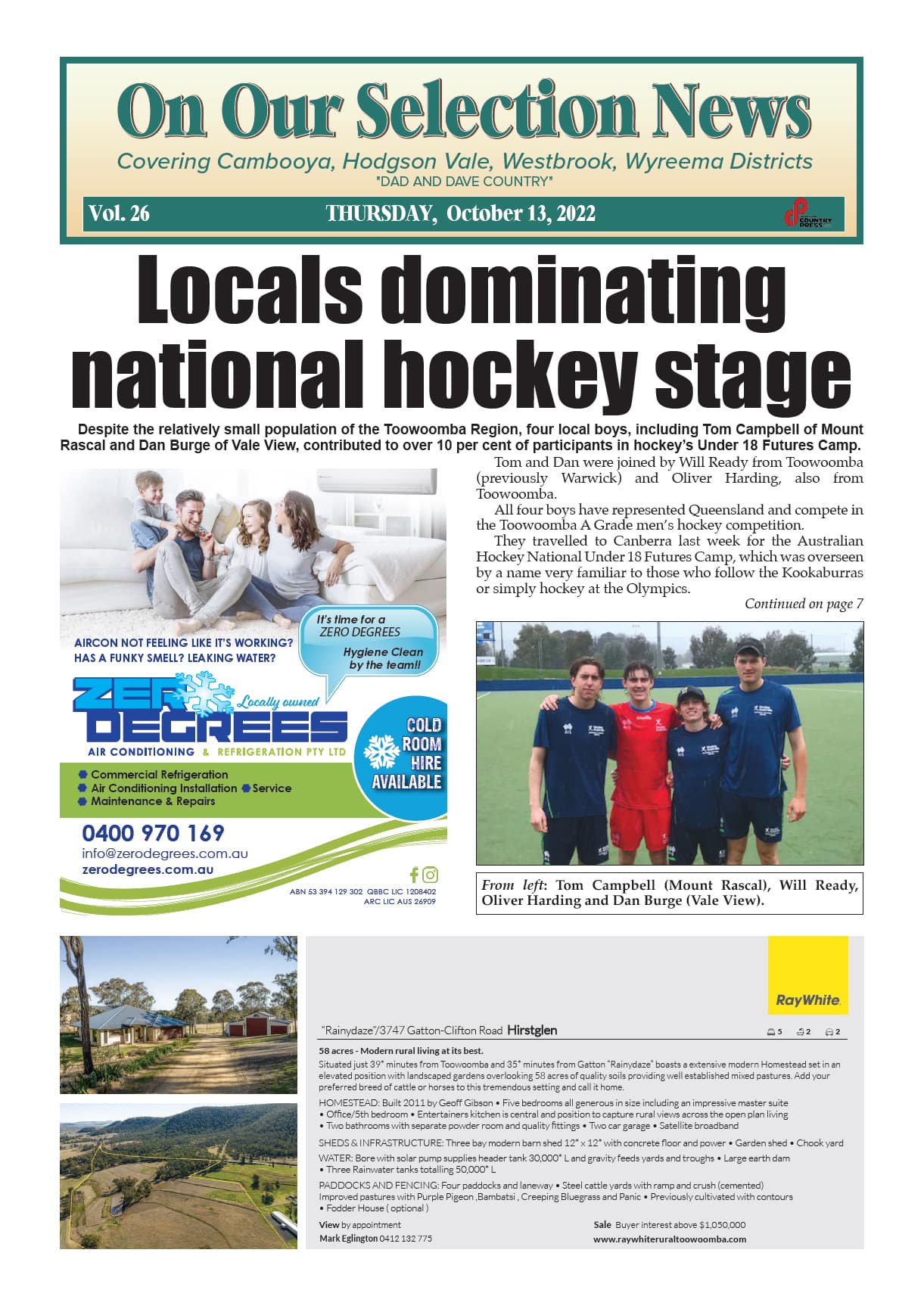 On Our Selection News 13 October 2022