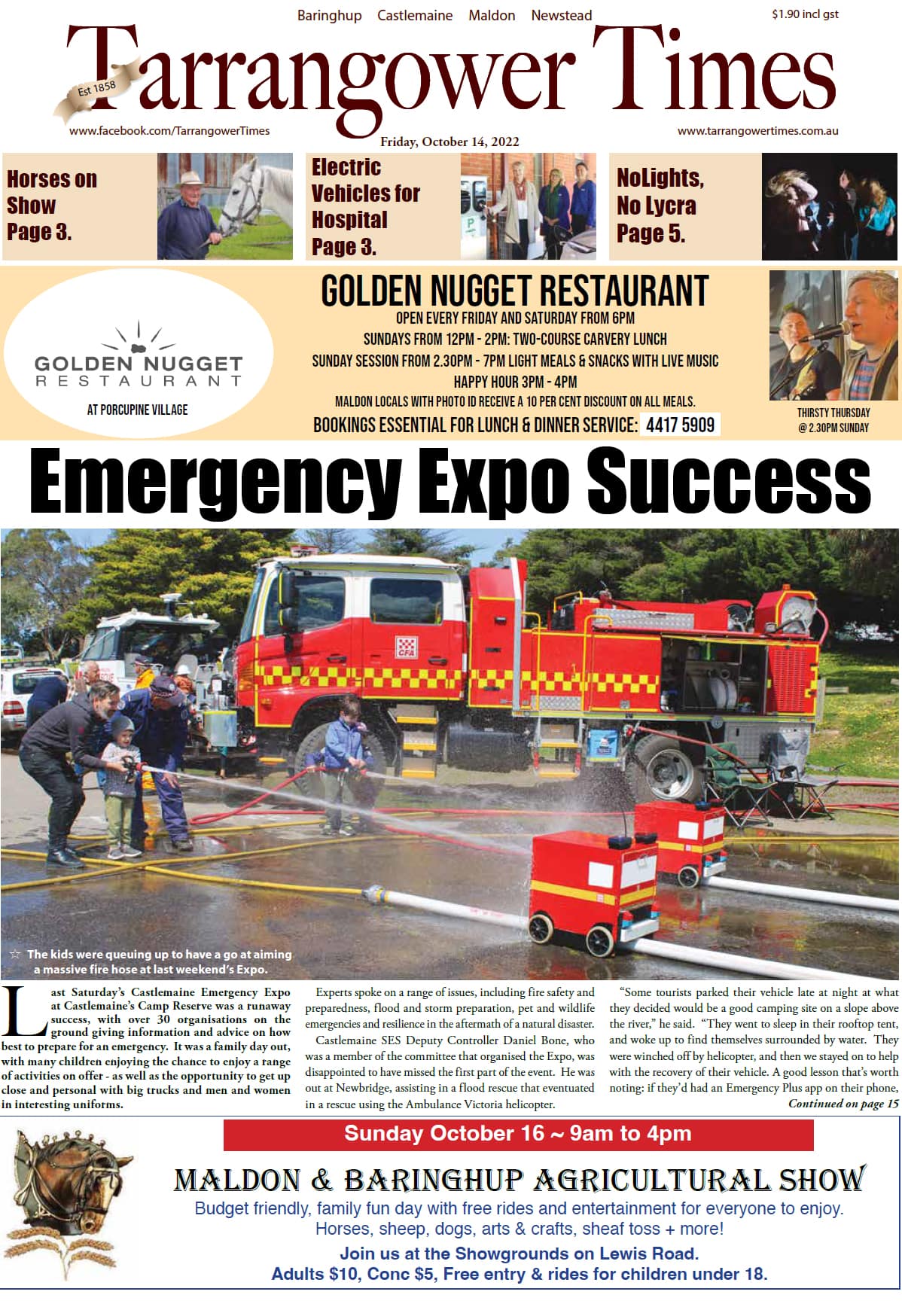 Tarrangower Times 14 October 2022