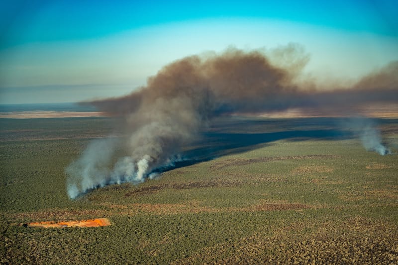 Bushfire in WA