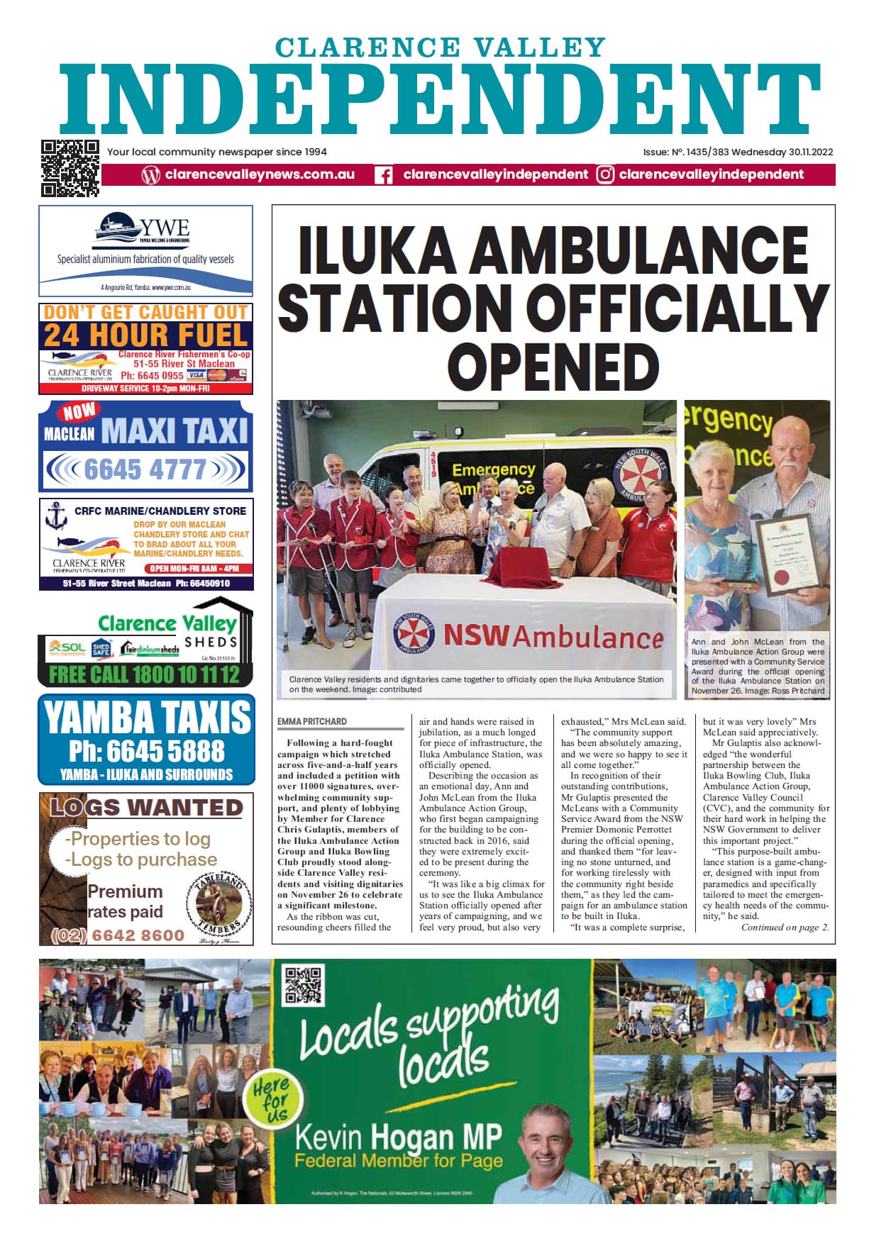 Clarence Valley Independent 30 November 2022