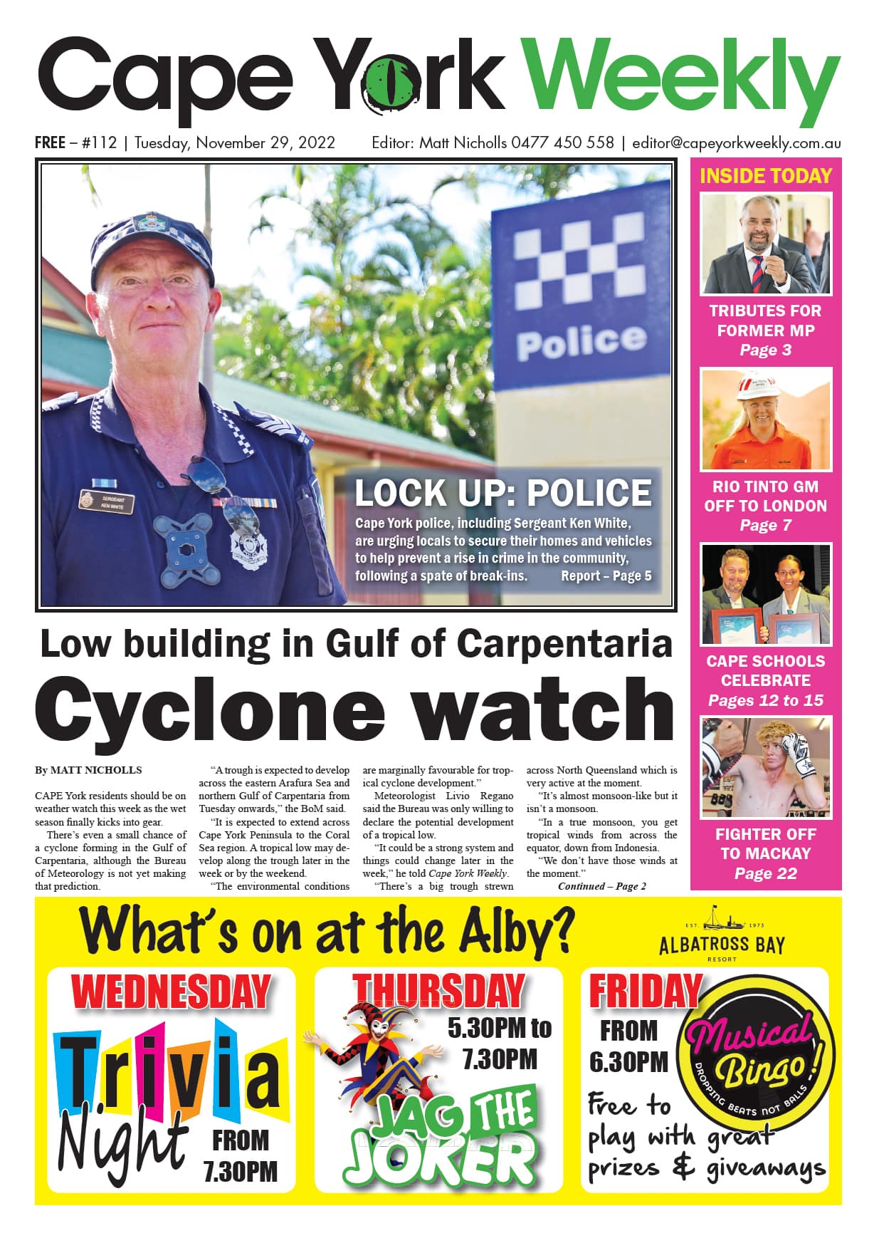 Cape York Weekly 29 November 2022