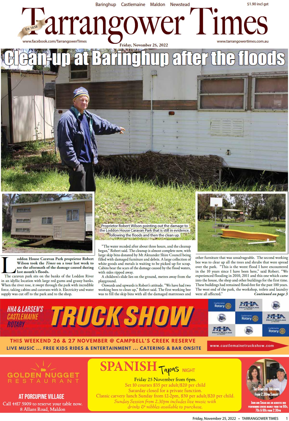Tarrangower Times 25 November 2022